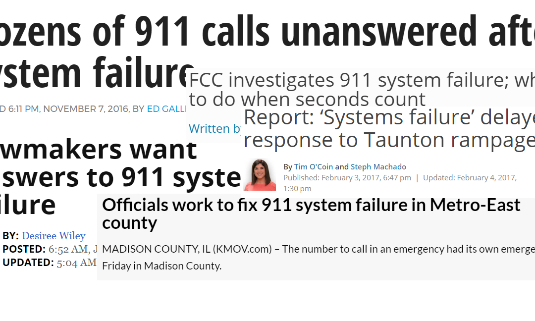 You Must Exercise 911 Systems Failure